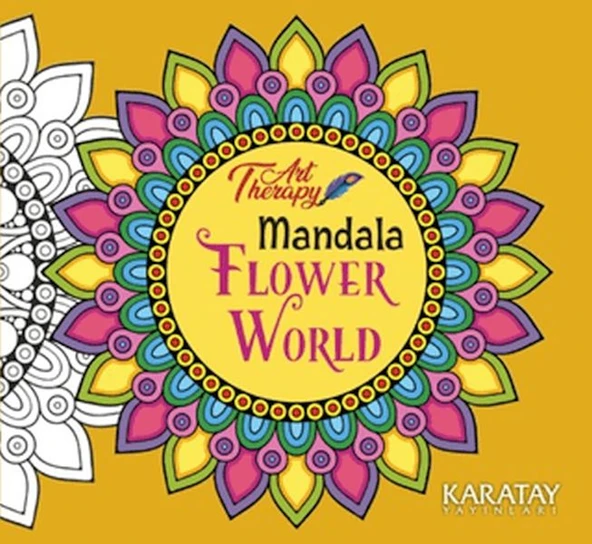 Art Therapy Mandala - Flower World ürün görseli 1