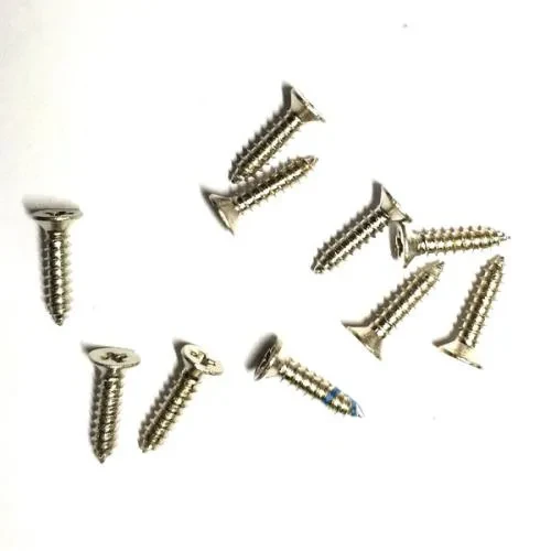 Klips, Menteşe, Ayak, Ağaç, Sunta Vidası 2,2x9,5mm - Nikel 100 Adet ürün görseli 1