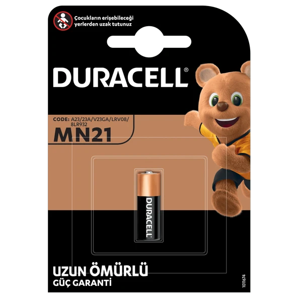 MN21 / A23 / 23A 12V Pil ürün görseli 1