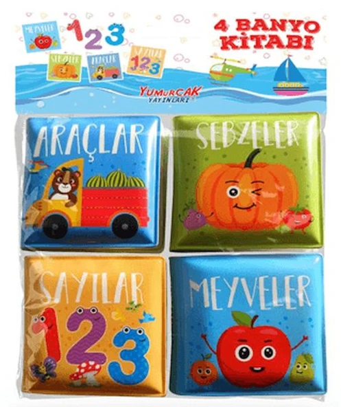4’lü Set Banyo Kitabı ürün görseli 1