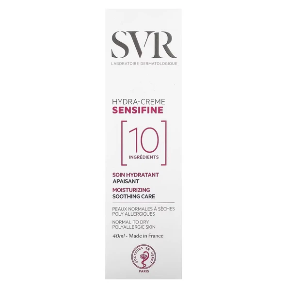 SVR Sensifine Hydra-Creme Yatıştırıcı ve Nemlendirici Bakım Kremi 40 ml ürün görseli 1