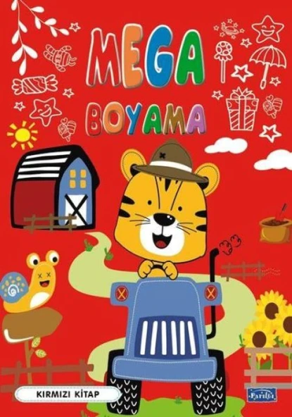 Mega Boyama Kırmızı ürün görseli 1