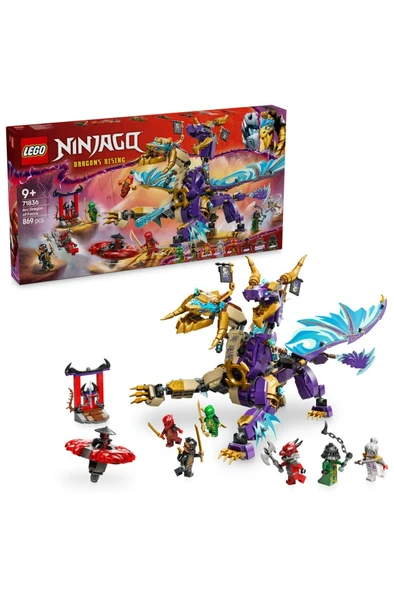 LEGO  NINJAGO Odak Ark Ejderhası 71836 - 9+ 8 Minifigür İçeren Oyuncak Yapım Seti (869 Parça) ürün görseli 1