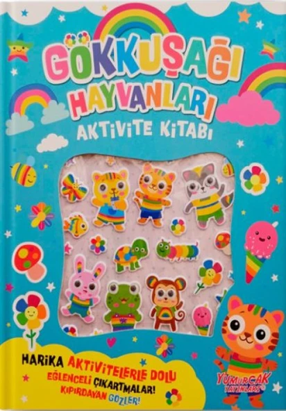 Gökkuşağı Hayvanları Aktivite Kitabı ürün görseli 1