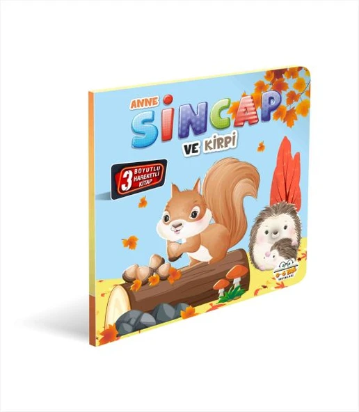 Anne Sincap Ve Kirpi 3 Boyutlu ürün görseli 1