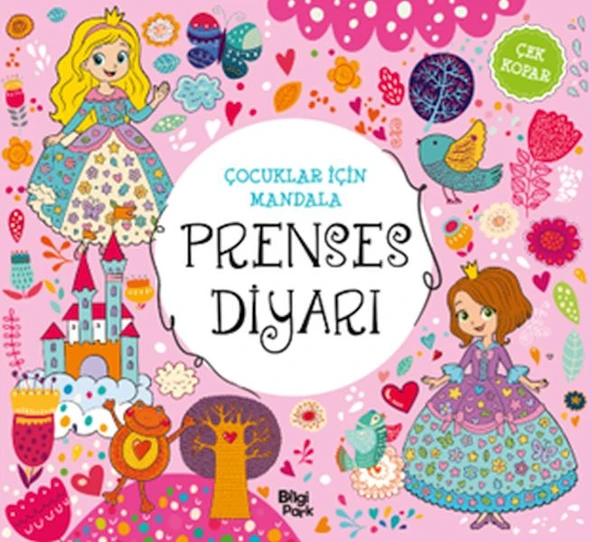 Çocuklar İçin Mandala - Prenses Diyarı ürün görseli 1