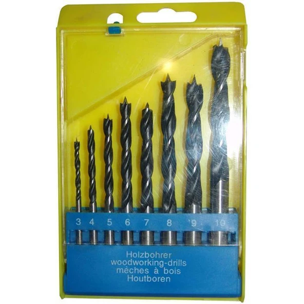 TD50191 Ahşap Matkap Ucu 8 Parça ürün görseli 1