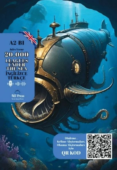 20.000 Leagues Under the Sea (İngilizce) ürün görseli 1