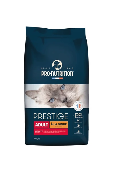 Pro Nutrition Prestige Adult Yetişkin Hindili Kedi Maması 10 Kg ürün görseli 1