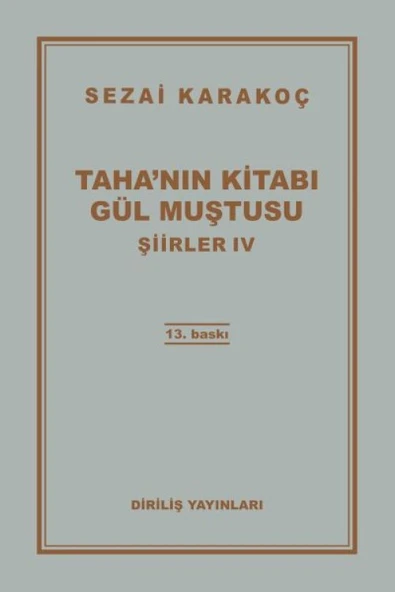 Şiirler 4 - Tahanın Kitabı Gül Muştusu ürün görseli 1