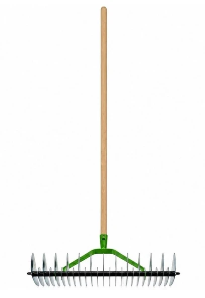 Gardener 10810 Çift Yönlü Çim Havalandırma Tırmığı 150 cm Saplı ürün görseli 1