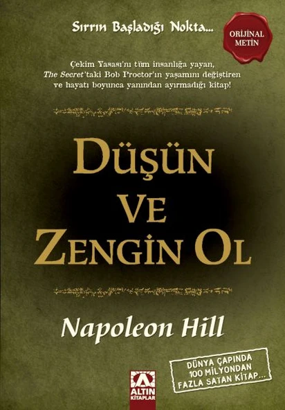 Düşün ve Zengin Ol ürün görseli 1