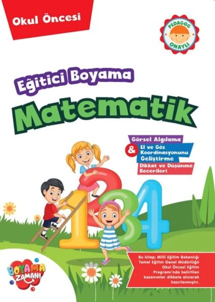 Eğitici Boyama - Matematik ürün görseli 1
