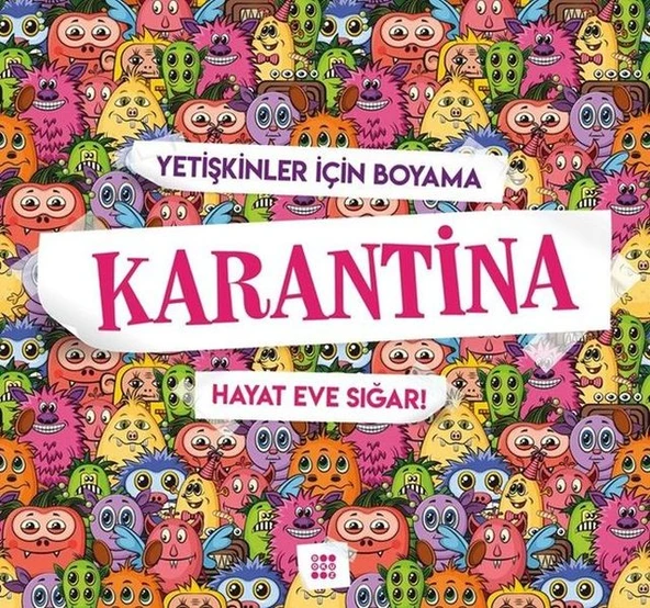 Karantina-Hayat Eve Sığar!-Yetişkinler İçin Boyama ürün görseli 1