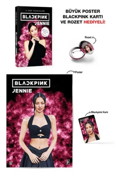 Blackpink Jennie - K-Pop Yıldızları ürün görseli 1