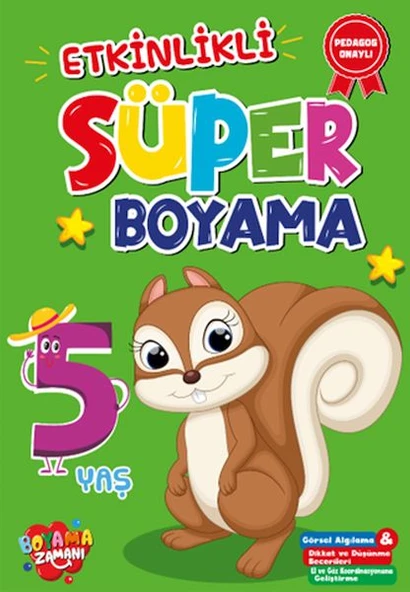 Etkinlikli Süper Boyama 5 Yaş ürün görseli 1