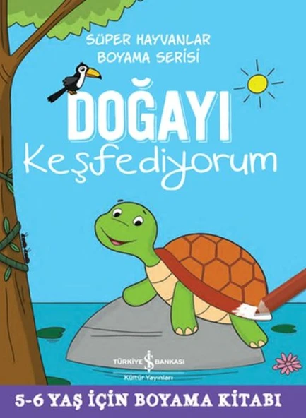 Doğayı Keşfediyorum - Süper Hayvanlar Boyama Serisi ürün görseli 1