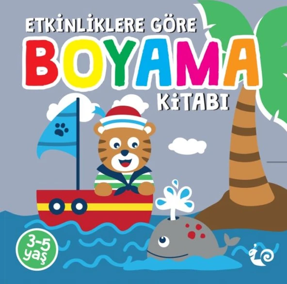 Etkinliklere Göre Boyama Kitabı - Gri ürün görseli 1