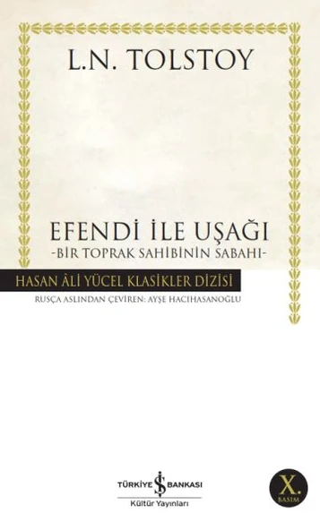 Efendi ile Uşağı - Bir Toprak Sabahı - Hasan Ali Yücel Klasikleri ürün görseli 1