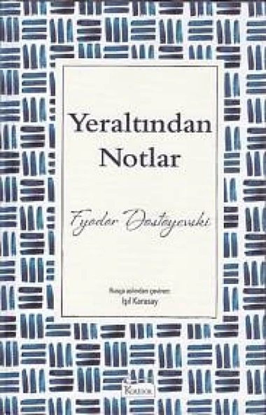 Yeraltından Notlar (Bez Ciltli) ürün görseli 1