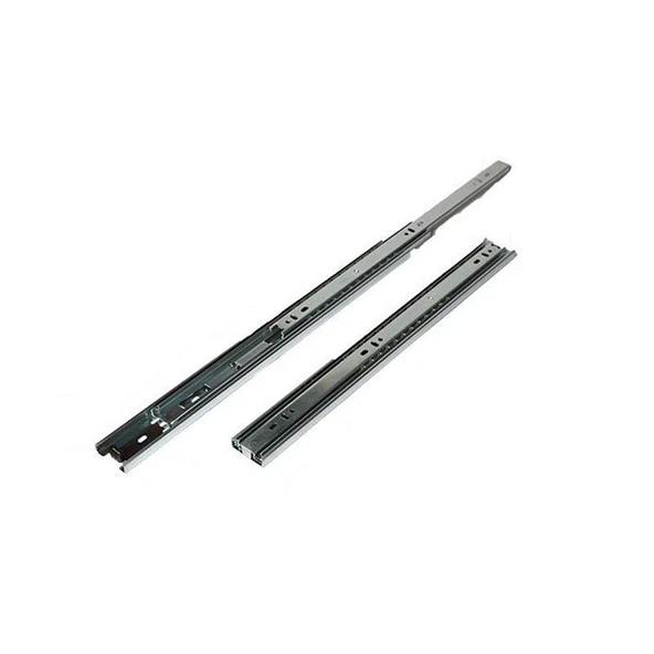 Çift Açılım 45 mm Teleskopik Bilyeli Çekmece Rayı 35 Cm ürün görseli 1