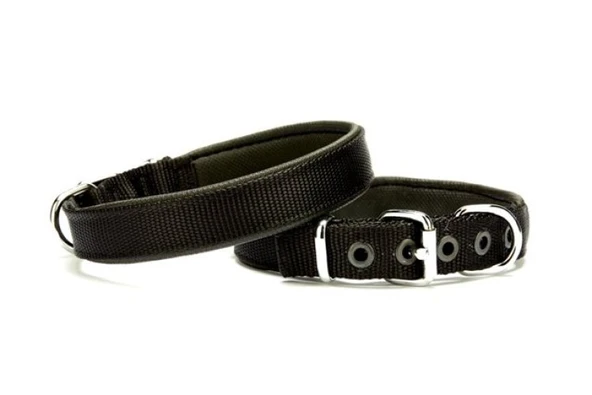 Softlu Köpek Boyun Tasması 1,5 cm x 30 cm Siyah ürün görseli 1
