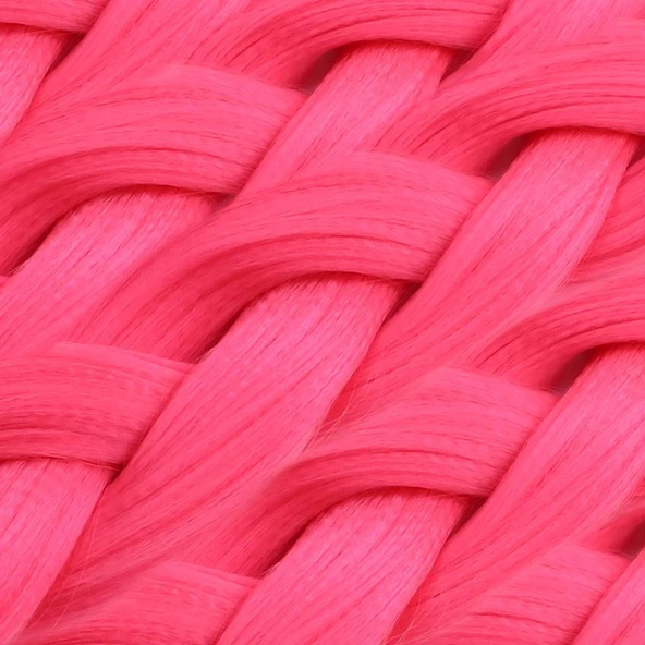 Sentetik Örgülük Esperer 100 Gr. / Neon Pembe - Resim 3