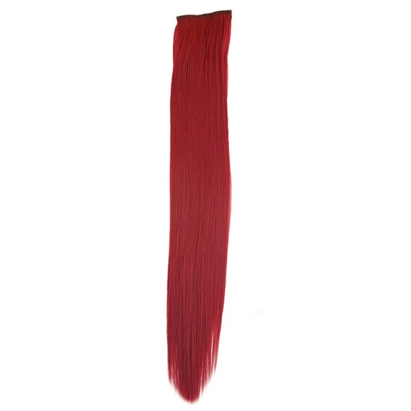 Fiber Sentetik Düz 8 Parça Çıt Çıt / Kızıl - Resim 4