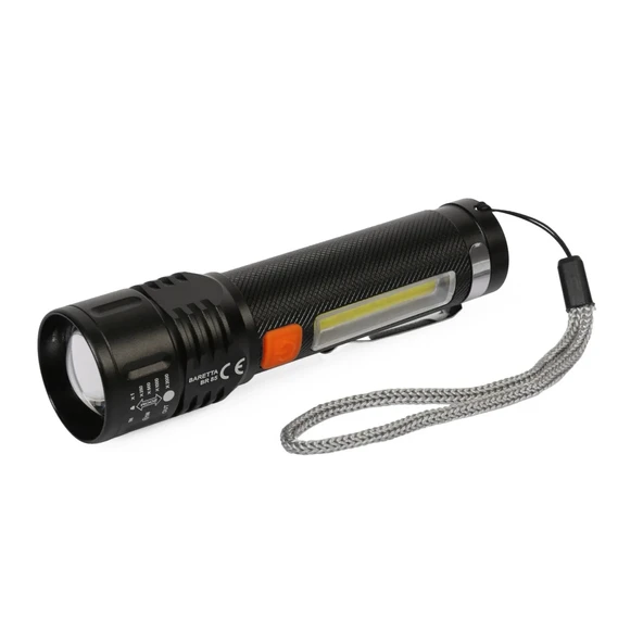 Baretta Br-85 Xhp50 Led 5 Fonksiyonlu Şarjlı El Feneri ürün görseli 1