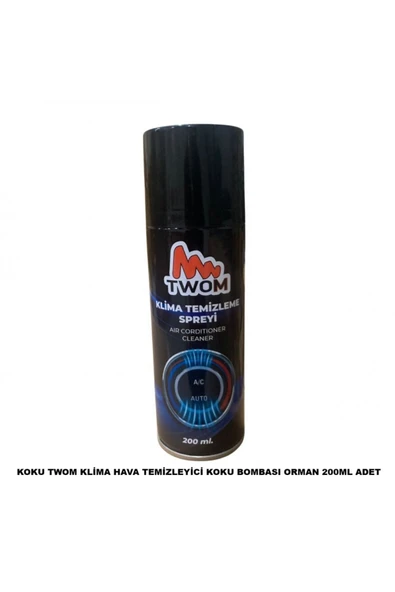 KOKU TWOM KLİMA HAVA TEMİZLEYİCİ KOKU BOMBASI ORMAN 200ML ürün görseli 1