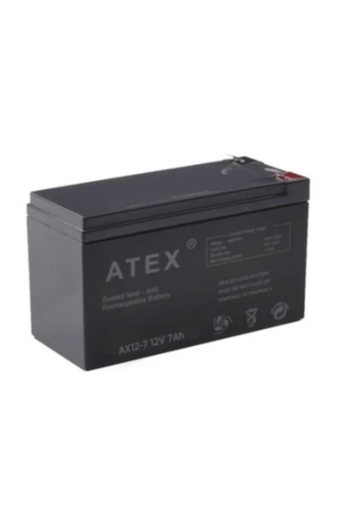 Atex 12 V 7 Ah Kuru Akü ürün görseli 1