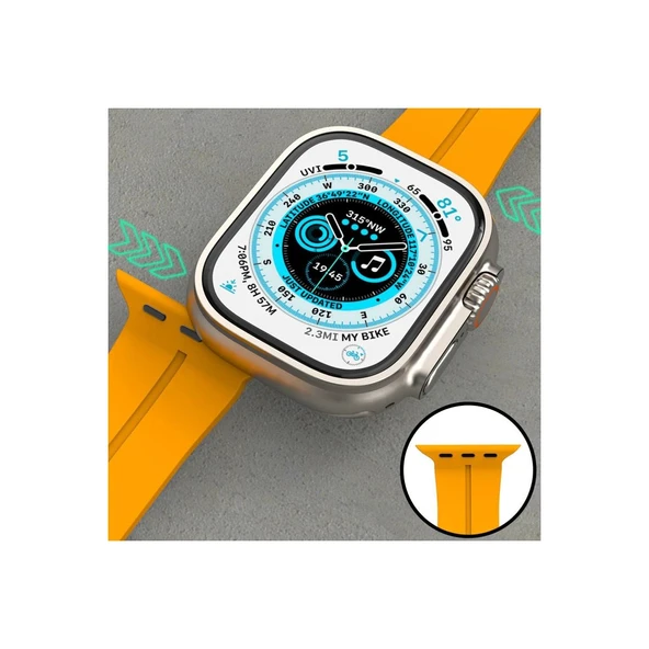 Watch 38mm Kr412 Elegance Stylısh Kordon - Derin Mor - Resim 3