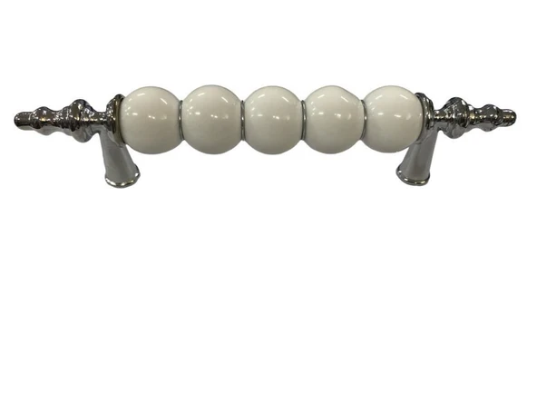 Misket Vezir 96 mm Krom Kulp ürün görseli 1