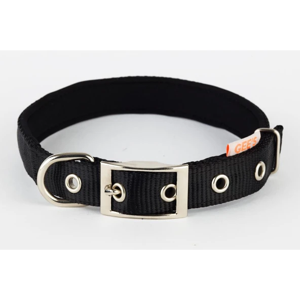 Gees Köpek Boyun Tasması 2,5x51-61 Cm SİYAH ürün görseli 1