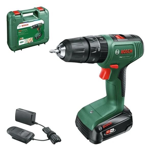 Easyımpact 18V-40 2.0AH Tek Akülü Darbeli Delme Vidalama Makinesi - 06039D8107 ürün görseli 1