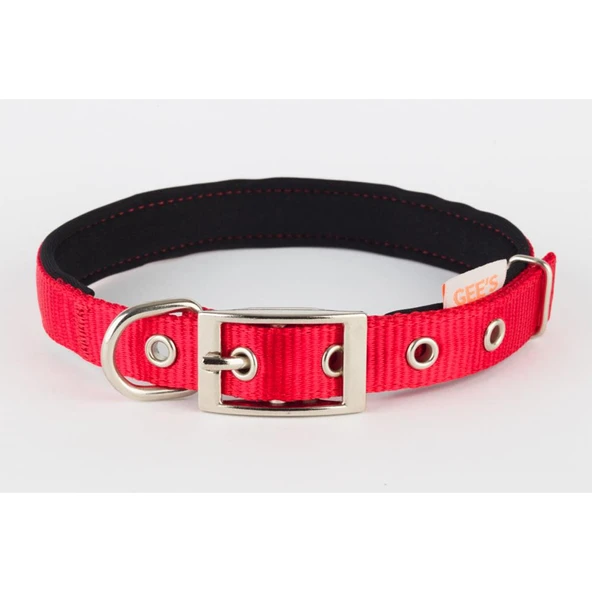 Gees Köpek Boyun Tasması 2,5x42-52 Cm KIRMIZI ürün görseli 1