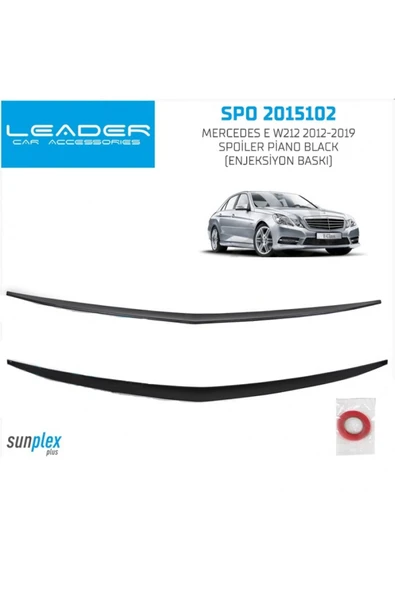 SPOİLER PARLAK SİYAH MERCEDES E W212 2012- 2019 2015102 ürün görseli 1
