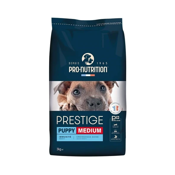 Pro Nutrition Prestige Orta Irk Yavru Köpek Maması 3KG ürün görseli 1