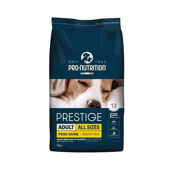 Pro Nutrition Prestige Tahılsız Somonlu Yetişkin Köpek Maması 3KG ürün görseli 1