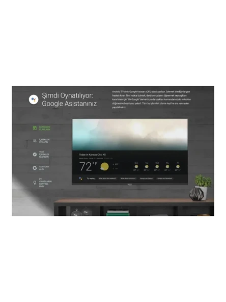 Sunny SN50QFPRL-A145 Smart QLed televizyon. - Resim 4