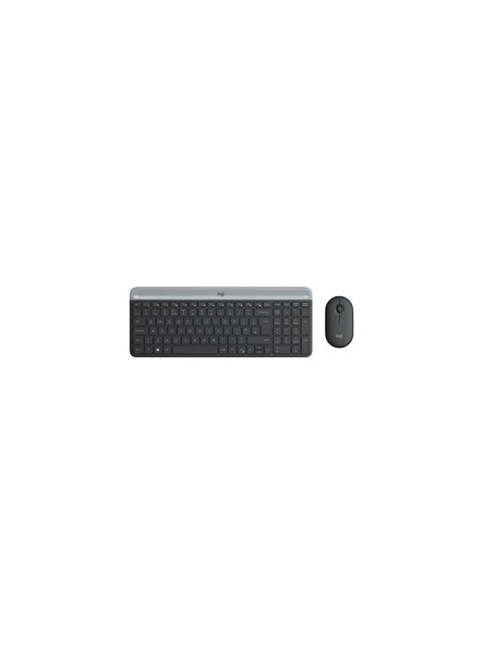 Logitech MK470 KABLOSUZ SET USB SİYAH 920-009435 (OUTLET) - Resim 2