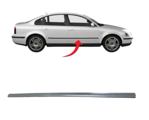 Passat B5 Kapı Çıtası Ön Sağ Boyanır 1997-2000 3B0853516 GRU ürün görseli 1