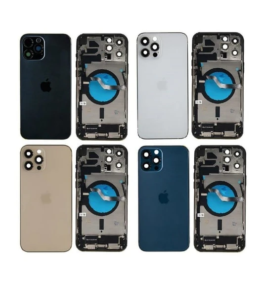 iPhone 12 Pro Max FULL Dolu Kasa (Siyah) - Resim 5