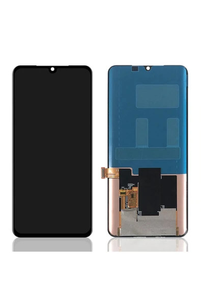 Mi Note 10 Lite Ekran Dokunmatik Oled Çıtalı (Siya - Resim 3