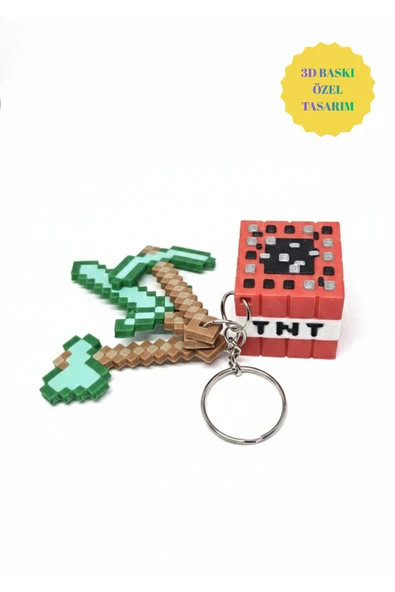 Minecraft Anahtarlık & Çanta Charmı ürün görseli 1