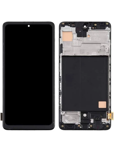 Samsung Galaxy A51 Uyumlu Ekran Dokunmatik TFT Siy ürün görseli 1