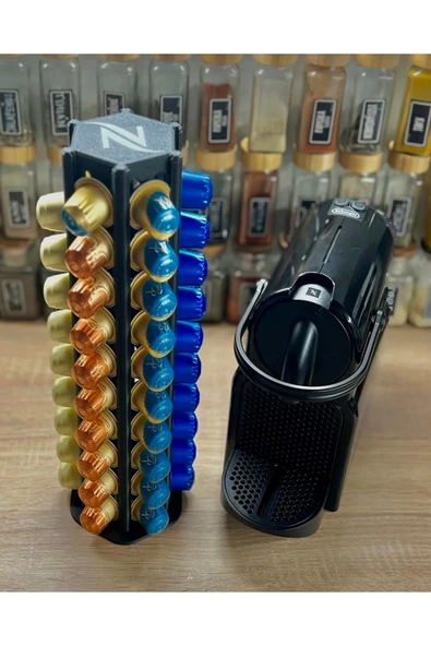 Nespresso Kapsül Standı – Kahve Kapsül Düzenleyici, Şık Ve Dayanıklı Mutfak Saklama Ünitesi ürün görseli 1
