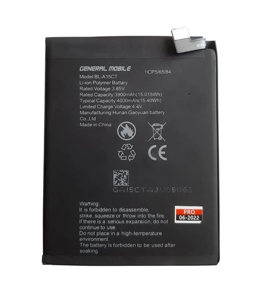 Gm20 - 20 Pro Batarya Pil - Resim 3