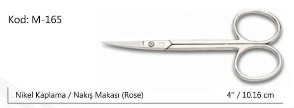 Europe Nakış Makası Süper Kalite No:4 10,16 Cm ürün görseli 1