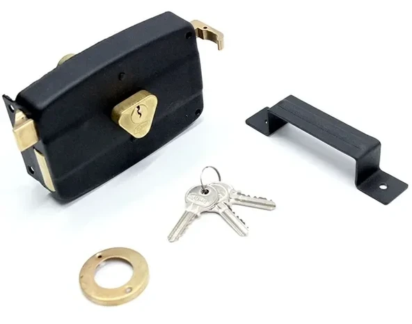 Dış Kapı Oval Tirajlı Kilit - Karşılıklı, 12mm ürün görseli 1